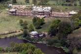 Sprawling mansion 'bigger than Buckingham Palace' left to rot in countryside for 40 years