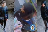 Hammer attack and robberies spark appeal as police say 'we want to speak to these three'