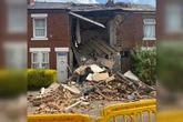 Midlands house reduced to rubble as authorities investigate 'possible explosion'
