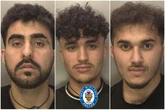 Three jailed for slashing and beating pair in horror West Midlands street attack