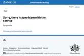 HMRC down as chaos breaks out as customers can't access benefits or tax accounts
