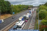 M5 crash live as southbound carriageway lanes closed near West Midlands