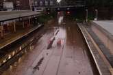 West Midlands train services cancelled after station floods