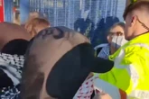 Protestors descend on Midlands drone engine factory with police called to scene