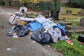 'Utter disgust' as rubbish dumped on graves at city church