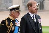 Prince Harry's stern eight-word reply when King Charles banned Meghan Markle from seeing Queen