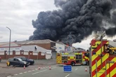 Dramatic Great Bridge factory fire pictures show smoke billow over West Midlands