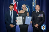Hero honoured for racing to help stabbed footballer in party tragedy