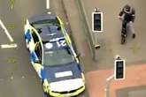 Dramatic moment police track down e-scooter rider with help from 'eye in the sky'