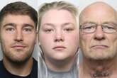 The faces of shamed group who sparked chaos outside Holiday Inn Express