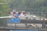 Bank Holiday getaway mayhem live after lorry crash closes M42 lanes