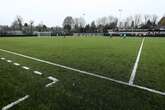 Crowd trouble at Sutton Coldfield under-ten's football match as adults brawl in stand and others run across pitch