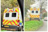 Police set up mobile speed van just yards before new fixed AI camera