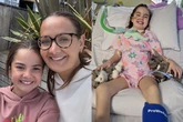 Girl, 9, left paralysed after diagnosed with rare condition