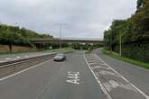 Teenagers arrested after wheelie bins dropped onto cars from Telford bridge