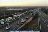 M6 reopens after coach crash sparked early morning lane closures