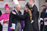 Kate Middleton and King Charles share sweet moment outside Westminster Cathedral