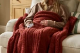 Dunelm electric throw 'like being wrapped in a cloud' is a 'game-changer'