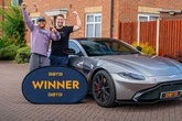 Walsall dad feels like 'James Bond' after winning £75k Aston Martin from 18p gamble