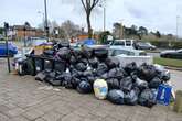 Trading fears as mountain of rubbish builds outside Birmingham shops