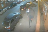 Ladypool Road CCTV footage shows hooded males running away after takeaway arson attack