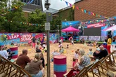 Solihull is getting a free manmade beach for summer 2025 and it has a Jurassic theme