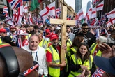 Tommy Robinson 'compares his struggle to apartheid regime' at 'Unite the Kingdom' rally