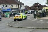 Woman 'seriously injured' as car overturns in rush hour crash
