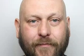 Thug, 42, throttled mum while children were sleeping upstairs