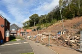 Inside Midland street where landslip has left residents blocked in for 12 months