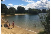 The lakeside beach just 90 minutes from Birmingham with 'beautiful views'