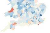 Midlands areas where house prices rose and fell this year - mapped