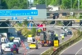 Man arrested amid M42 travel chaos as motorway reopens after six hours