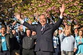 Reform UK celebrates Midland election results as Nigel Farage targets green schemes and asylum seeker project