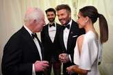 King Charles and Queen Camilla dine with Beckhams at lavish black-tie dinner