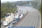 Huge delays after M6 closed in both directions following lorry fire