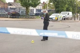 Gunman at large after man shot on busy West Midlands high street