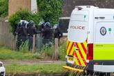 Police fill Birmingham street as panicked residents ask 'what's happened'