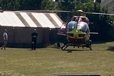 Air ambulance called to Moseley 'stabbing'