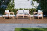 Luxus unveils teak furniture range in House & Garden magazine