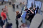 Police officer tells Manchester Airport assault trial she 'never felt punch like it'