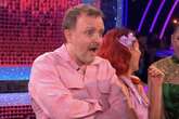 BBC Strictly star makes 'awkward' Chris McCausland jibe as fans rush to defend him