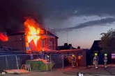 Moment Ladypool Road takeaway torched as police launch arson attack probe