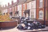 Fly-tipped Birmingham rubbish bags fill up streets on day 13 of all out bin strikes