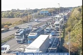 M6 closure live following 'serious' crash between lorry and motorcycle