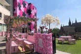New pop up Blossom Bar has been set up at Bullring and it looks gorgeous