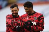 Bruno Fernandes outlines Marcus Rashford's 'change' which Aston Villa can benefit from