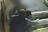 Moment ‘stupid’ thug punches man at Sutton Coldfield station caught on camera