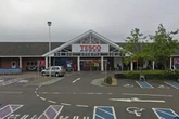 Butchered sheep carcass dumped inside supermarket charity collection bin