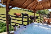 The 'beautiful' hot tub cottage with Highland cows near Birmingham named among UK best